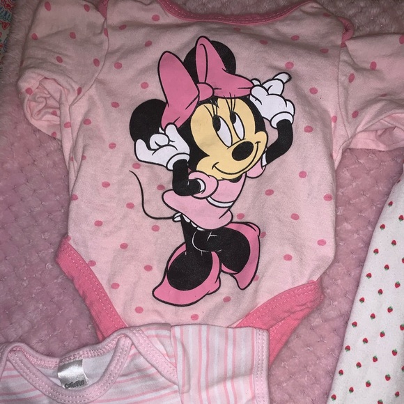 Baby sleepers and onsies. Sizes range from newborn - Picture 5 of 7